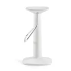 Høj design skammel i polyethylen og rustfrit stål lavet i Italien - Pito Viadurini