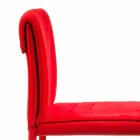 Moderne design barstol Amos, håndlavet i Italien Viadurini