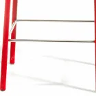 Moderne design barstol Amos, håndlavet i Italien Viadurini