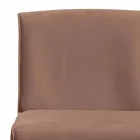 Moderne design barstol Amos, håndlavet i Italien Viadurini