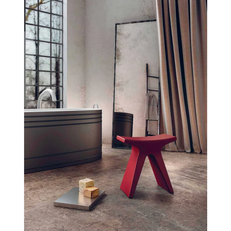 Lav udendørs polypropylen afføring fremstillet i Italien - Prue Viadurini