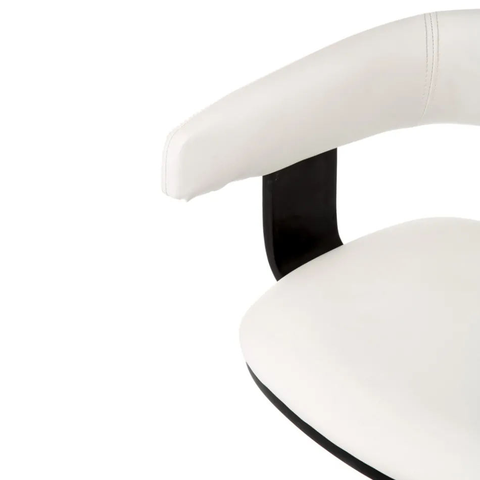 Taburet med højdejusterbar gaslift - Americium Viadurini