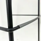 Køkkentaburet i stål og teknopolymer Fremstillet i Italien 2 stykker - Garland Viadurini