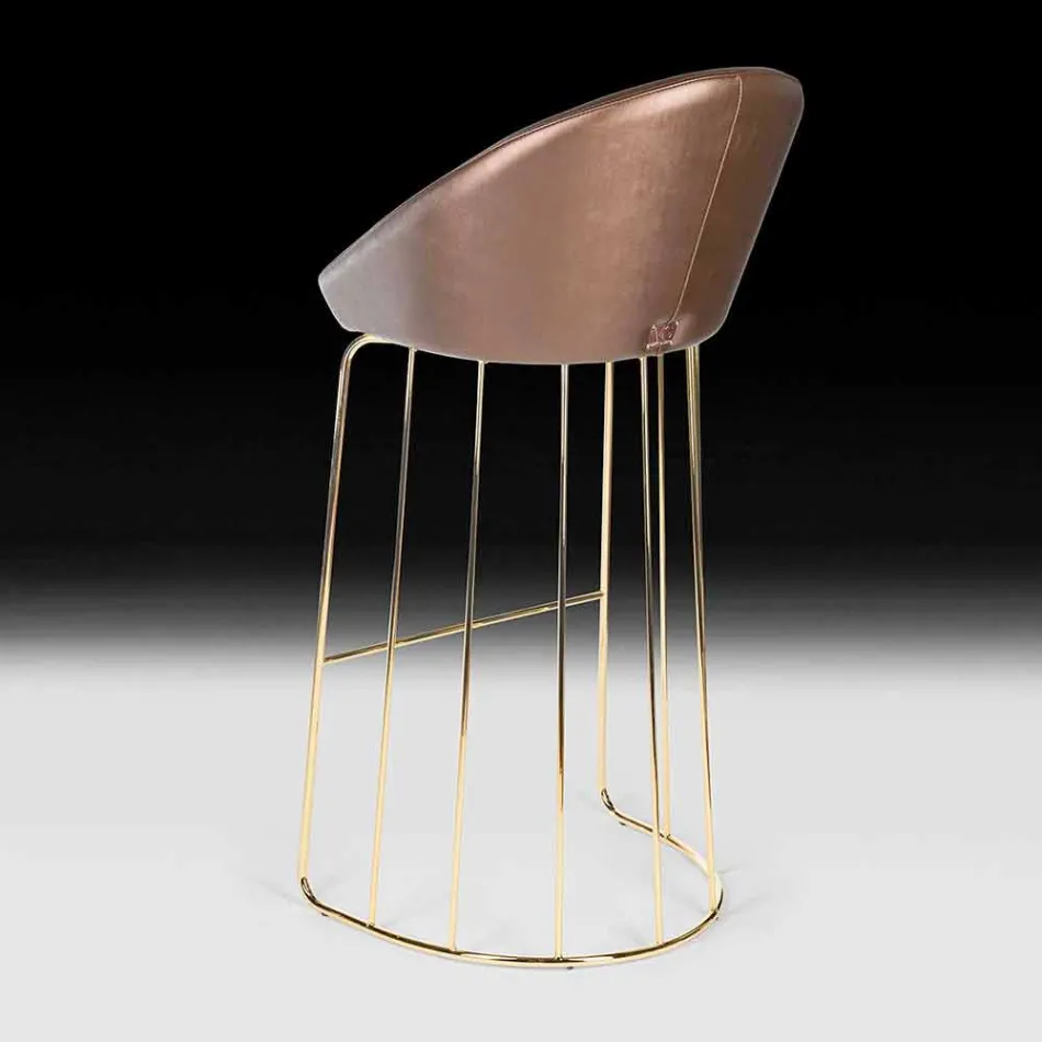 Moderne barstol 100% Made in Italy Dedo Viadurini