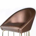 Moderne barstol 100% Made in Italy Dedo Viadurini