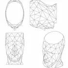 Udendørs afføring i form af et ansigt af moderne design Adan af Vondom Viadurini