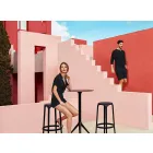 Brooklyn by Vondom udendørs afføring i polypropylen, H 76 cm Viadurini