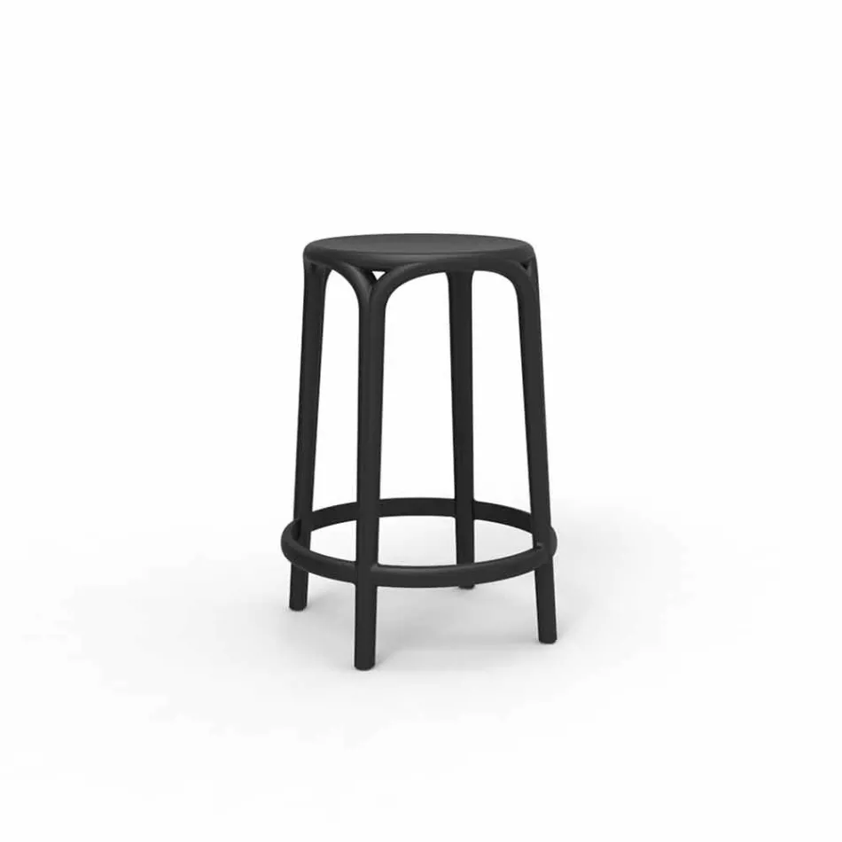 Brooklyn Vondom udendørstole H 66 cm, i polypropylen Viadurini