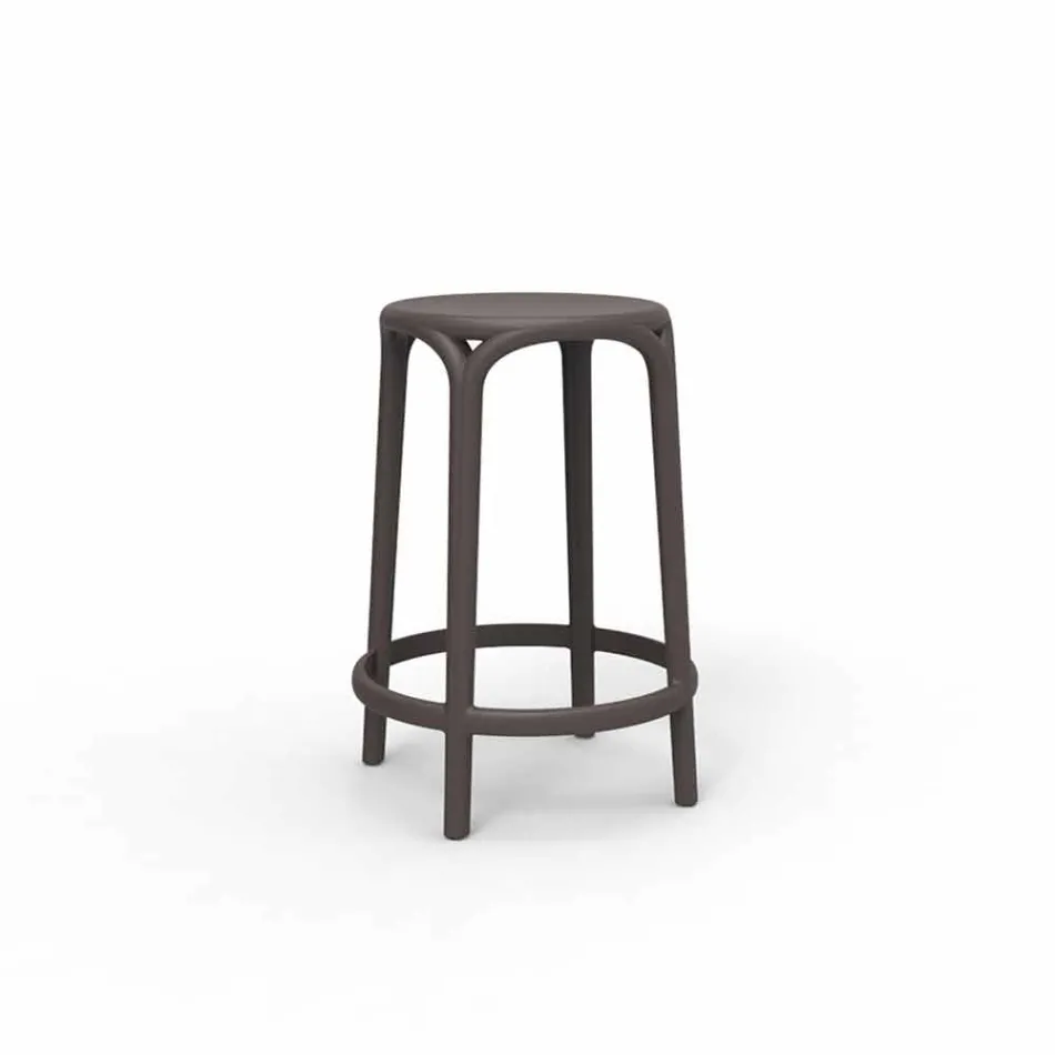 Brooklyn Vondom udendørstole H 66 cm, i polypropylen Viadurini