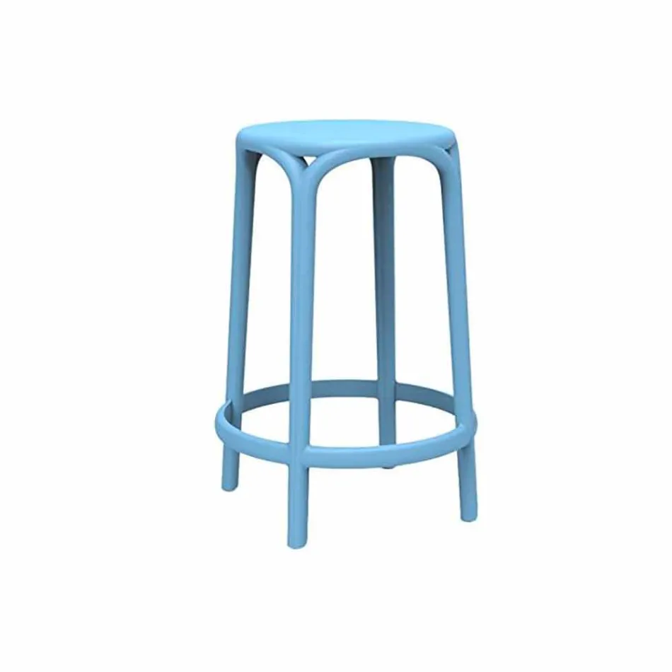 Brooklyn Vondom udendørstole H 66 cm, i polypropylen Viadurini