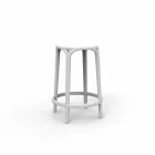 Brooklyn Vondom udendørstole H 66 cm, i polypropylen Viadurini