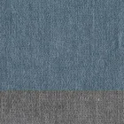 Design Stue skammel i stof med kant og antracitmetal - Scarat Viadurini