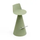 Stue skammel Lavet af polyethylen med fodstøtte - Ellipse Viadurini