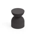 Stue skammel Lavet af polyethylen i forskellige farver - Loopy Viadurini