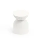 Stue skammel Lavet af polyethylen i forskellige farver - Loopy Viadurini