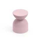 Stue skammel Lavet af polyethylen i forskellige farver - Loopy Viadurini