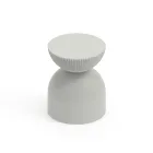 Stue skammel Lavet af polyethylen i forskellige farver - Loopy Viadurini