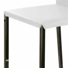 Moderne designstol med Alwyn H 86 cm tilbage, lavet i Italien Viadurini
