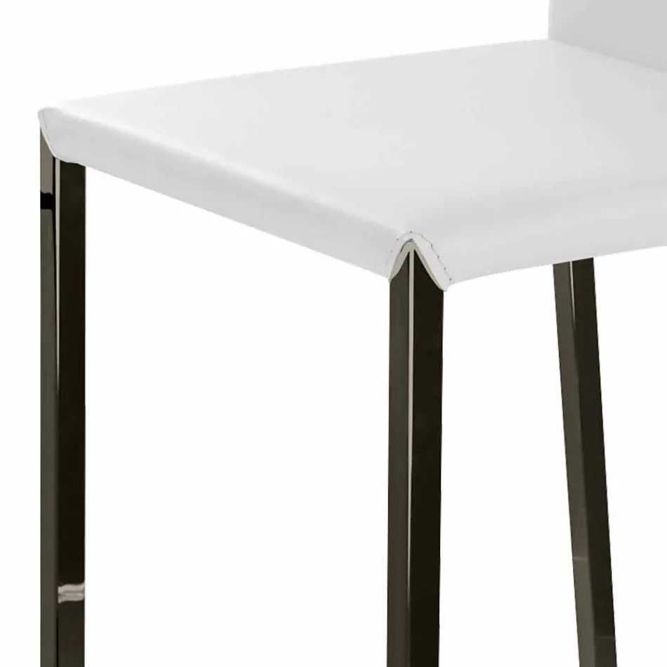 Moderne designstol med Alwyn H 86 cm tilbage, lavet i Italien Viadurini