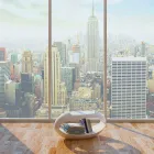 Designstole med integreret bokhylle Ellix lavet i Italien Viadurini