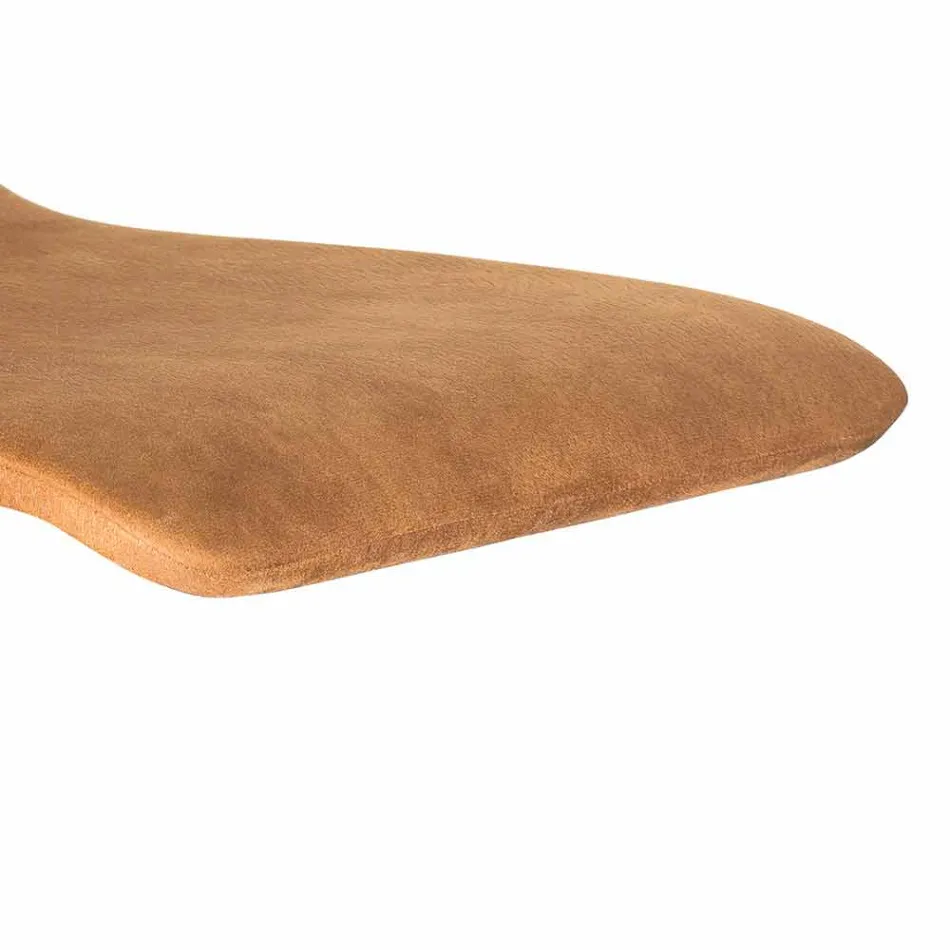 Designstole med justerbart sæde og Inigo krom base Viadurini