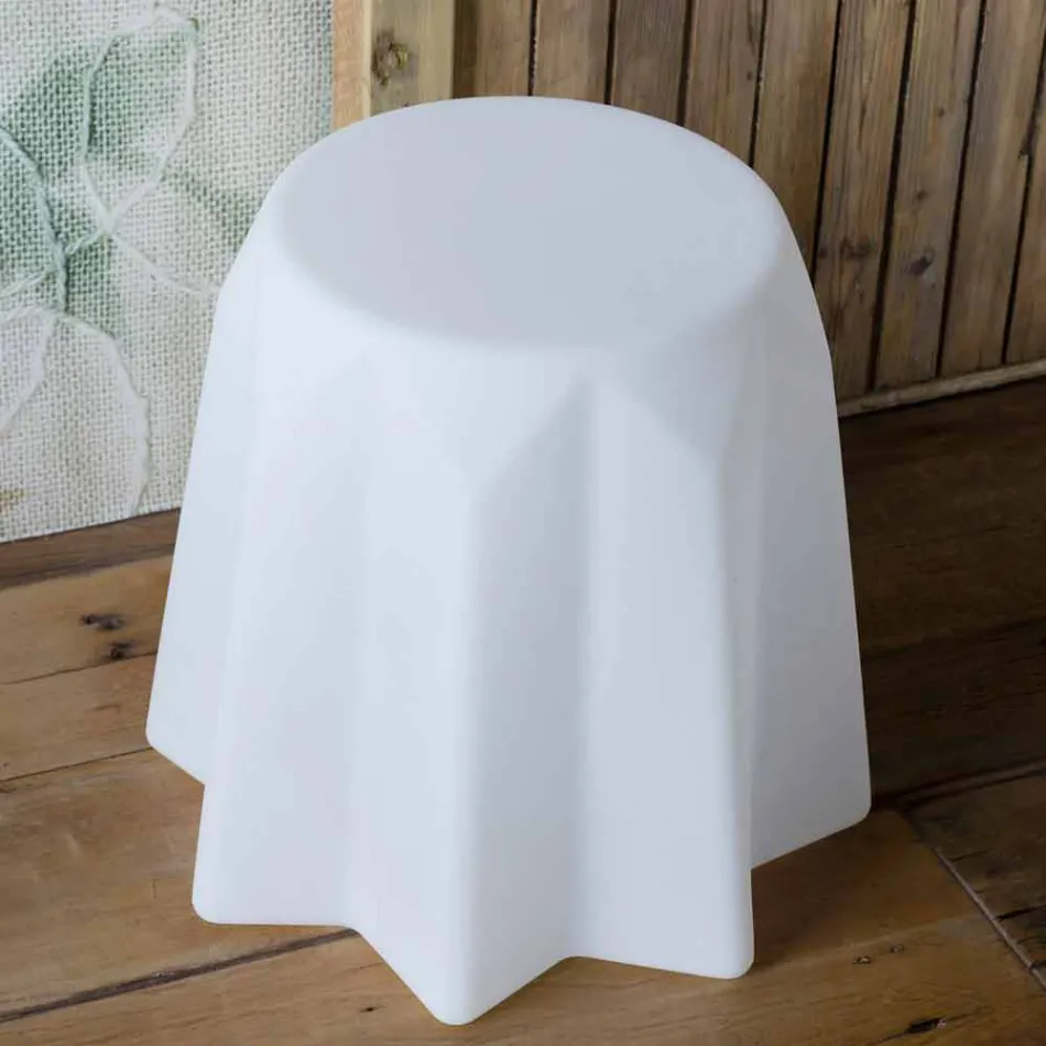 Moderne design farvet Pandoro formet skammel fra Slide - Pandoro Viadurini