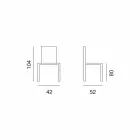 Designskammel til køkken eller spisestue Celine H80 Viadurini