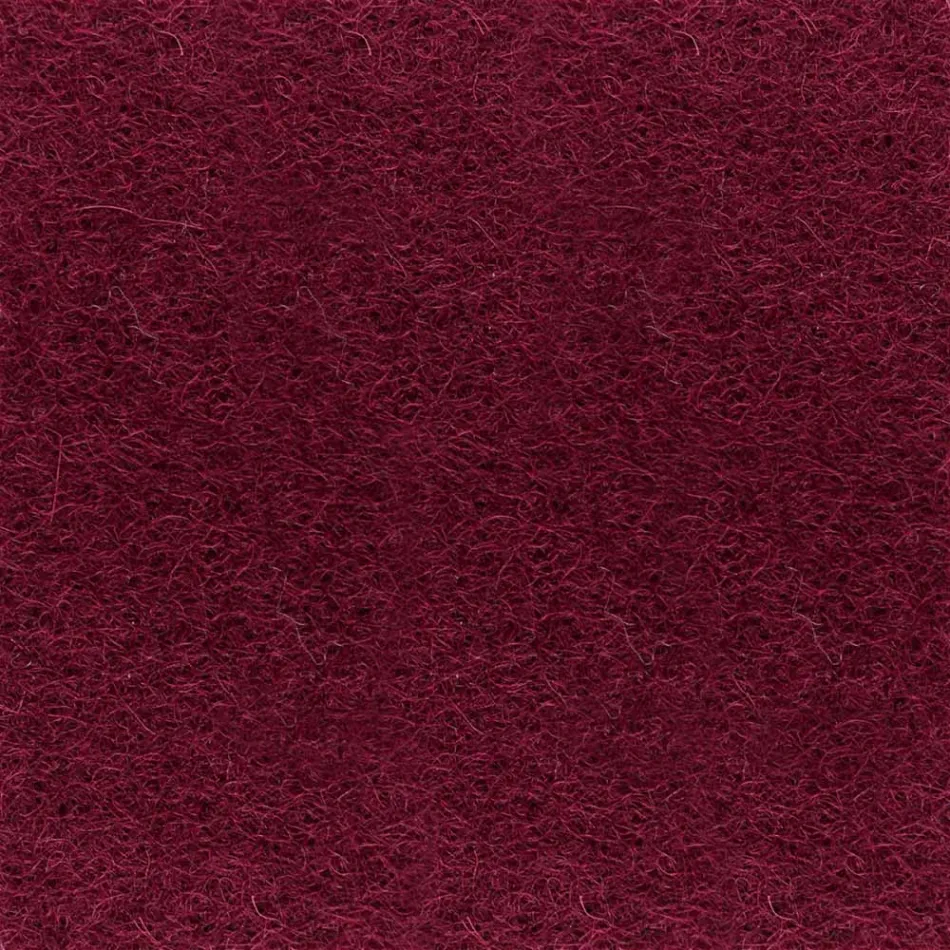 Luksus skammel beklædt med stof med metalbund lavet i Italien - Molde Viadurini