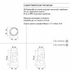 Udendørs eller indendørs stabelbar skammel Hvid eller sort 2 stykker - Liberty fra Myyour Viadurini