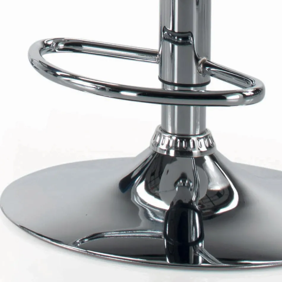 Drejelig skammel med ryglæn i forskellige størrelser Made in Italy - Parma Viadurini