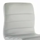 Drejelig skammel med ryglæn i forskellige størrelser Made in Italy - Parma Viadurini