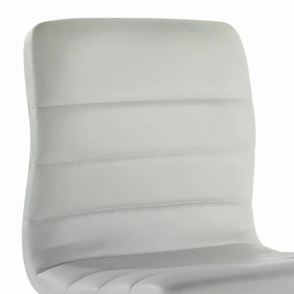 Drejelig skammel med ryglæn i forskellige størrelser Made in Italy - Parma Viadurini