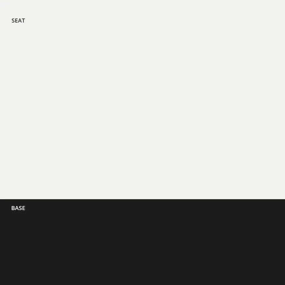 Stabelbar afføring i metal og polypropylen Fremstillet i Italien, 2 stk. - Charla Viadurini