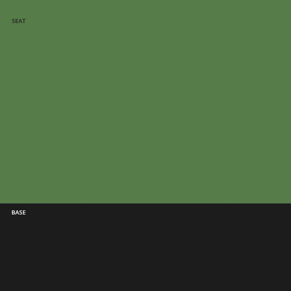 Stabelbar afføring i metal og polypropylen Fremstillet i Italien, 2 stk. - Charla Viadurini