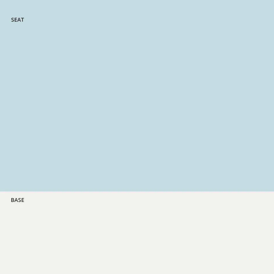 Stabelbar afføring i metal og polypropylen Fremstillet i Italien, 2 stk. - Charla Viadurini