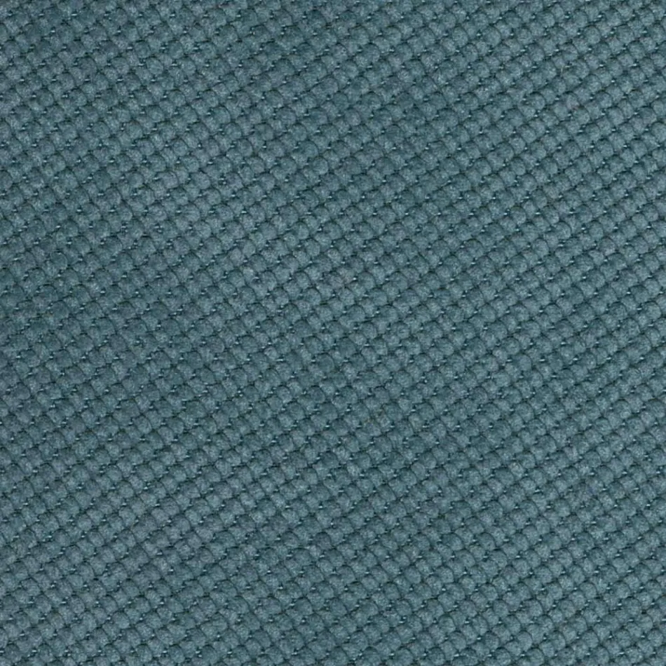 Taburet i stof og antracitmetal Design lavet i Italien - Nautilus Viadurini