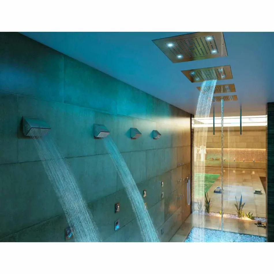 Bruser hoved med farveterapi to moderne design Drøm jetfly Viadurini