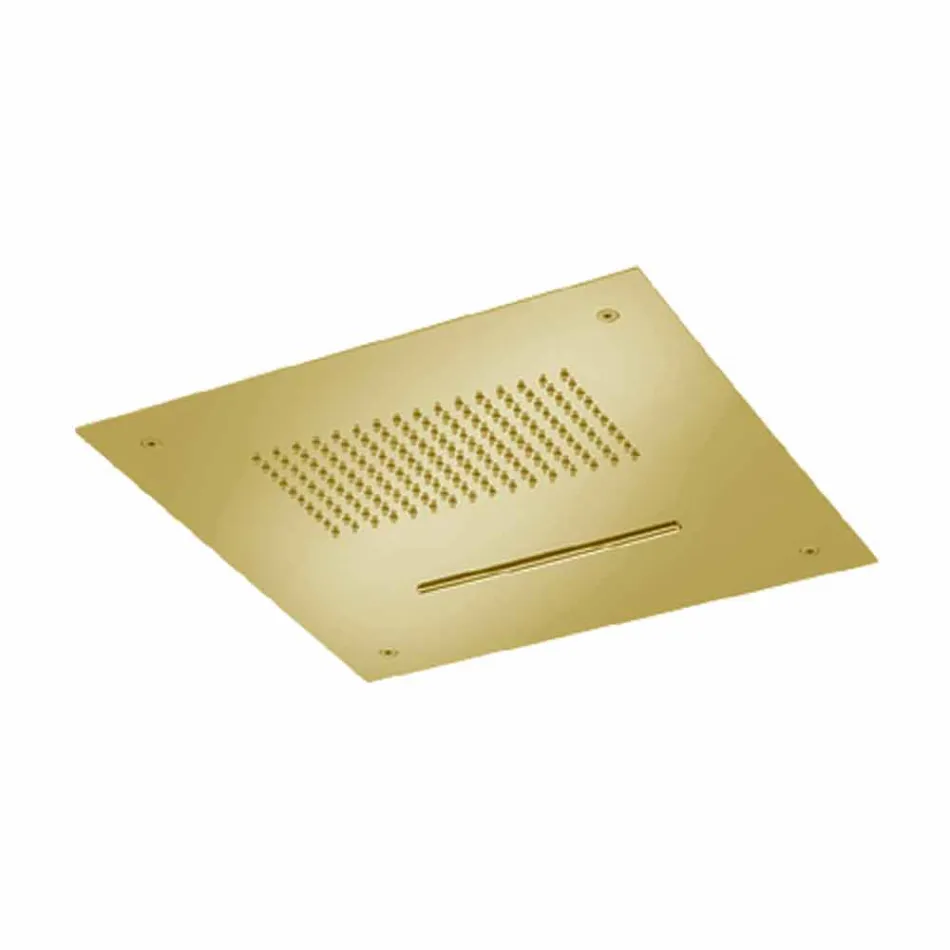 Stålloftehoved med dobbeltstråle fremstillet i Italien - Quinto Viadurini