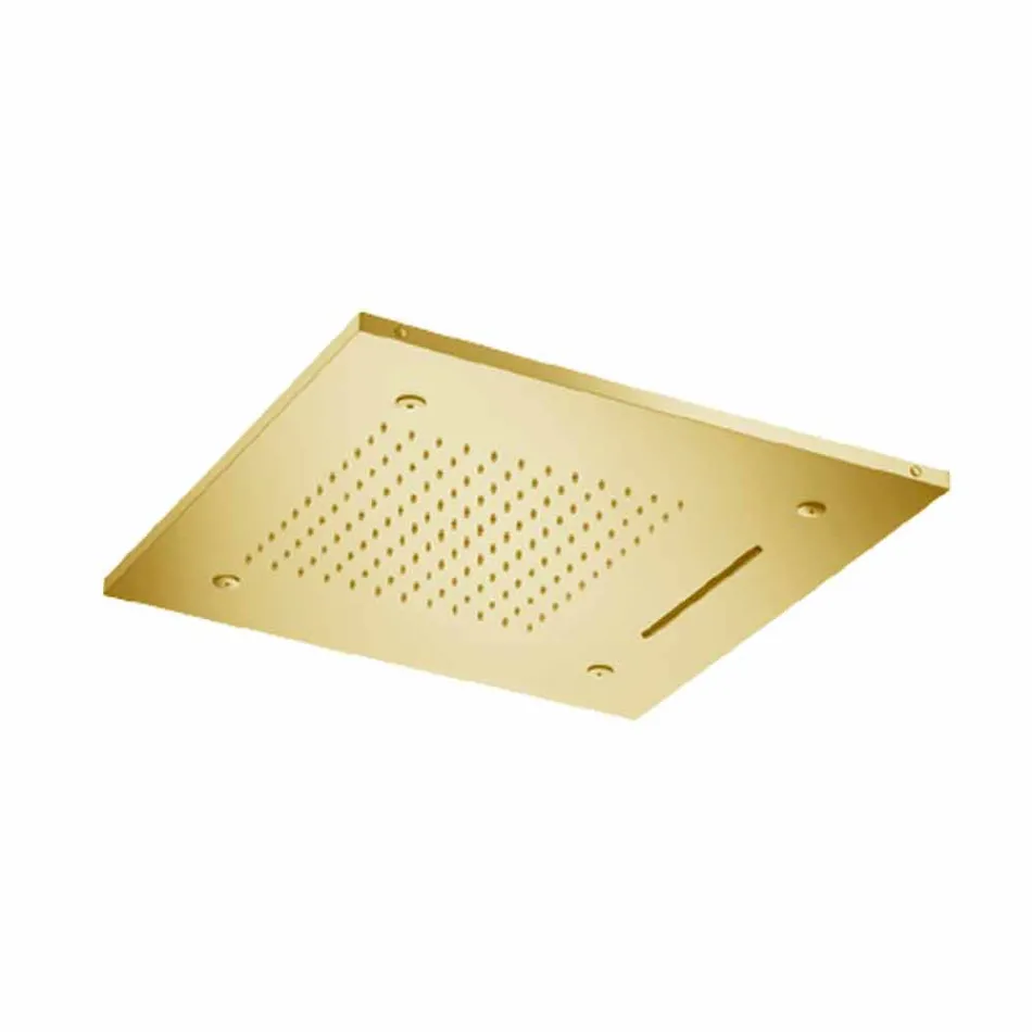 Rustfrit stål lofthoved med 3 dyser fremstillet i Italien - Frido Viadurini