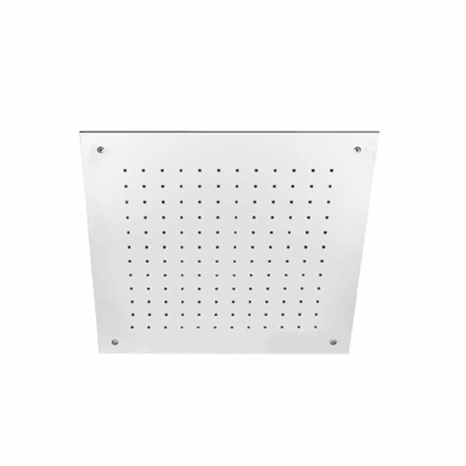 Rustfrit stål enkeltstråle lofthoved fremstillet i Italien - Cauro Viadurini