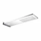 Brusehoved af stål med regnstråle fremstillet i Italien - Nairobi Viadurini