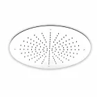 Runde enkeltstrålehoved i rustfrit stål Fremstillet i Italien - Svovl Viadurini