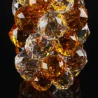 Dekorativ ananasformet krystalpynt lavet i Italien - ananas Viadurini