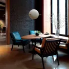 Designophæng i glas og messing med LED-lys, 3 størrelser - Alma af Il Fanale Viadurini