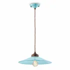 farvet keramisk suspension og antik messing Maya Ferroluce Viadurini