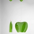 Suspension i keramik af æbleformet design - Frugter Aldo Bernardi