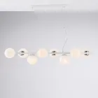 Lakeret jernpendellampe fremstillet i Italien til indretning - Berlin Viadurini