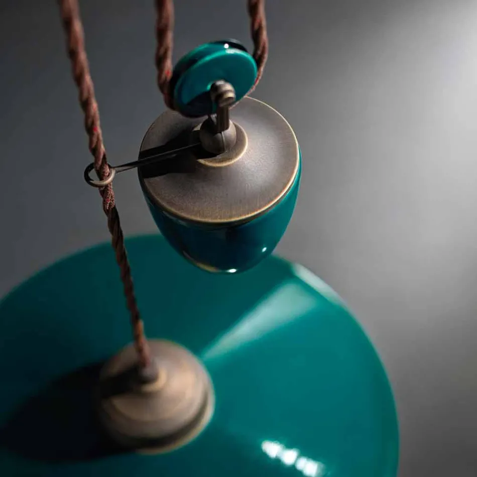 keramisk suspension og nedture Britney Ferroluce antik messing Viadurini