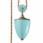 keramisk suspension og nedture Britney Ferroluce antik messing Viadurini