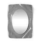 Spejl Wall røget Diva moderne design, fremstillet i Italien Viadurini